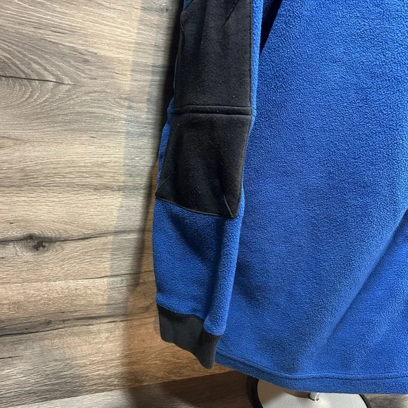 Vintage Tommy Hilfiger Jeans‎ Mens Fleece Pullover Sweatshirt Blue Size Large - Picture 4 of 7